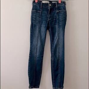 Pilcro and the Letterpress High-Rise Denim Legging sz 26